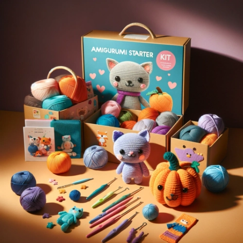 Kit Crochet Débutant complet avec matériel et guide